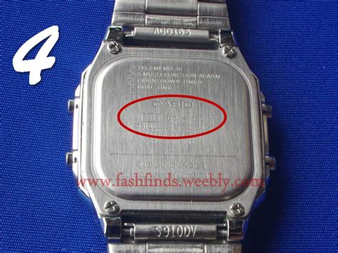 casio vintage collection watch original vs fake|how to check if casio is real.